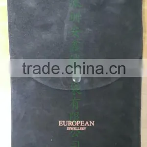 Logo Golden Printed Black High Quality Custom Velvet Bag/custom Logo Jewelry Bags thumbnail-2