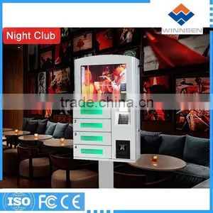 Fast Charge Wifi Member Card Operated Cell Phone Charging Station APC-04B thumbnail-1