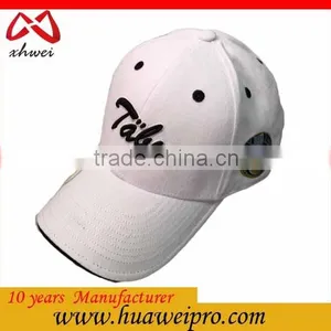 China Headwear Oem High Quality Custom Embroidered 100% Cotton 6 Panel Baseball Cap thumbnail-2