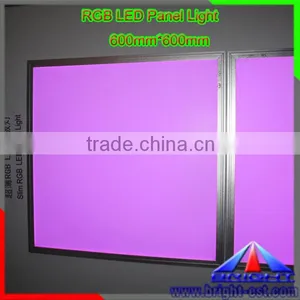 Ultral Thin 9mm RGB LED Panel Light 60 60 With Controller,36W 60x60 RGB LED Panel Light Osram,60x60 cm RGB LED Panel Lighting thumbnail-5