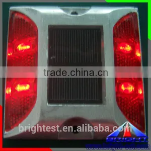 Flashing Ultra Bright LED Light Solar Traffic Solar Road Stud,Round Cat Eyes LED Solar Road Stud thumbnail-1