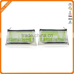 PVC Plastic Pencil Case With Funny Zipper for School Kids thumbnail-1