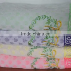 Design Your Own Embroidery Bath Towel Towels STY-825 thumbnail-1