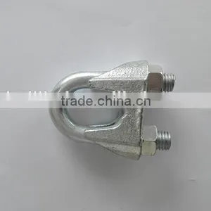 U.S.TYPE GALV MALLEABLE WIRE ROPE CLIPS SIZE IN3/8 thumbnail-1