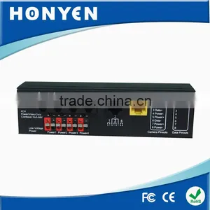 Power Video Data Surveillance 4CH CCTV Video Balun HY-PVD504J thumbnail-1
