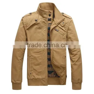 2014 Slim Yellow Men Jackets Sale thumbnail-1
