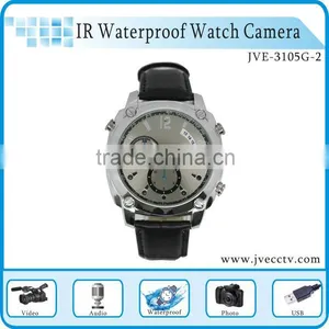 Full HD Mini Hidden Camcorder Camera Watch DVR With1080P PC Webcam Waterproof IR Night Vision Function JVE3105G-2 thumbnail-1
