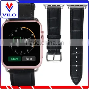 Strap for Apple Watch, For Apple Watch Genuine Leather Original Watch Band With Connection thumbnail-5