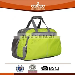 Fashion Bright Yellow PU Waterproof Travel Wash Bag thumbnail-1
