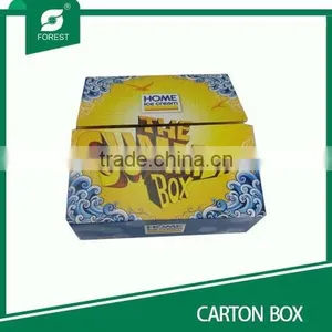 2015 YELLOW CARDBOARD CORRUGATED CARTON BOX EP02202552 thumbnail-1