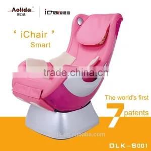 Pink Leather Living Room Furniture Vibrating Chair Vibration Massage Sofa DLK-S001 thumbnail-1