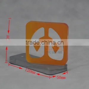 Custom Logo Silk Screen Printed Acrylic Thick Sign Holder thumbnail-4