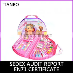 Drawing Color Set for Kids 50PCS With Half Moon Shape thumbnail-1