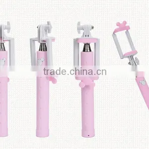 2015 Wholesale Wireless Bluetooth Control Selfie Stick Monopod Selfie Stick thumbnail-2