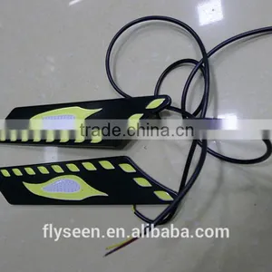 12V Led Daytime Running Light COB Car Led DRL thumbnail-1