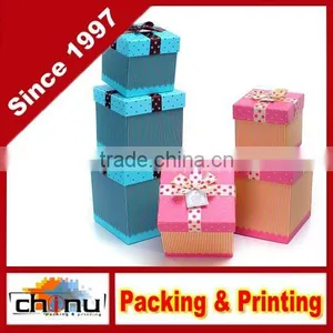 OEM Customized Printing Paper Gift Packaging Box (110277) thumbnail-1