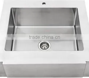 Stainless Steel Handmade Apron Sink thumbnail-3