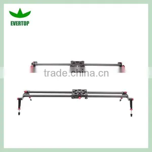 New Pro Carbon Fiber Portable 80cm Black DSLR Camera Slider Dolly, DSLR Stabilizer, Slider Camera for Video thumbnail-1