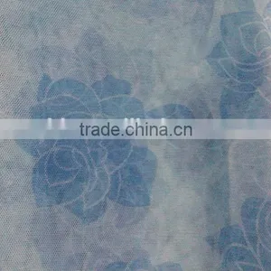 Southeast Asia Printed 100 Polyester Mesh Fabric thumbnail-1