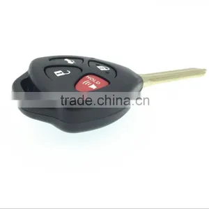 Car Remote for Toyota Hilux2005 4button Remote Keys 433MHz 4D-67chip Remote Control With Key Case thumbnail-2
