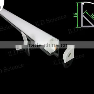 Triangle Linear LED Aluminium Profile LED Strip Light 45 Degree thumbnail-1
