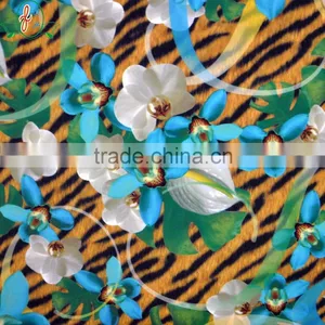 Guangzhou Digital Printing Lycra Fabric for Swimwear thumbnail-3