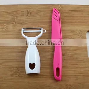 Small Knife With Ceramic Peeler Set thumbnail-3