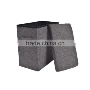Durable Storage Laundry Ottoman thumbnail-4