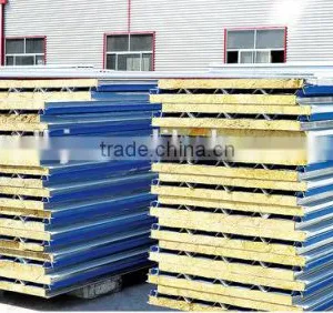Core Material Color Steel Sandwich Panel, Corrugated Steel Sheet thumbnail-1