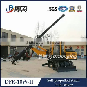 15m DFR-10W Hydraulic Static Used Pile Driver for Excavator Machine for Sale thumbnail-1