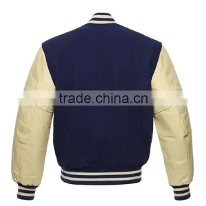 2015 Very High Quality Leather Varsity Jackets thumbnail-2