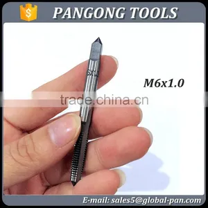 Alloy Steel or HSS Taper Taps , Hand Taps , Stainless Tapping Tool M6 thumbnail-1