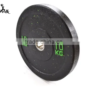 Hot Sale! Crumb Rubber Weightlifting Bumper Plate Set for Crossfit Gym thumbnail-1