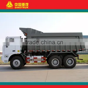 6*4 ZZ5707S3640AJ HOWO 70 Ton Cheap Mining Tipper thumbnail-1