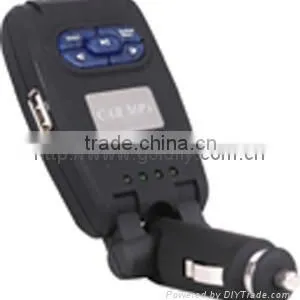 Car Wireless FM Transmitter (Built-in MP3 Modulator) GF-528 thumbnail-1