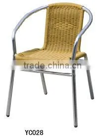 Restaurant Colorful Elegant Handmade Wicker Chair YC028 thumbnail-1