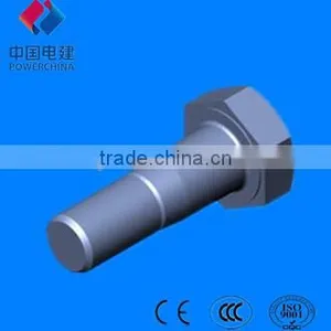 High Strength White Zinc Hexagon Head Bolt thumbnail-1