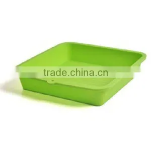 8 Inch Silicone Pan, Silicone Pan/plate/dish, Baking Mold thumbnail-1