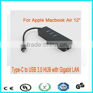 AX88179 USB3.1 Gigabit Rj45 Converter Type c Usb Ethernet Adapter for Macbook thumbnail-3