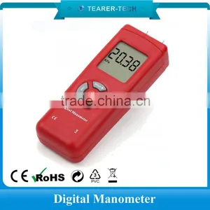 2015 Newly Large LCD Air Digital Pressure Manometer 2Psi/13.79kPa With Lowest Price TL-100 thumbnail-1