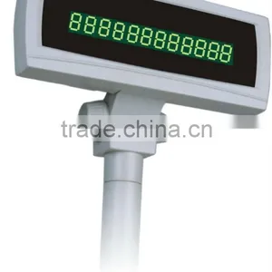40 Digits 2line VFD Customer Display. Serial Interface for Both Data and Power Supply,with Pole and Stand thumbnail-1