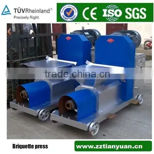 High Quality Made in Zhengzhou Agro Cotton Stalks Fuel Briquette Machine thumbnail-1