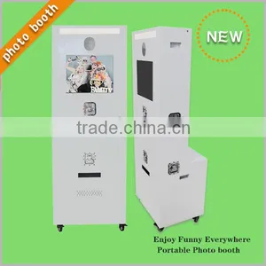 Hot Sell Built-in PC Photo Booth Machine With Take Photo Printing Photo Function Touch Kiosk thumbnail-1