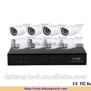 H.264 NVR Kit,8pcs 720P Camera NVR System,with Cables,power Adaptors thumbnail-1