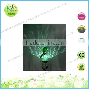New Unique Lighting Pole Integrated Outdoor Solar Garden Post Light thumbnail-2