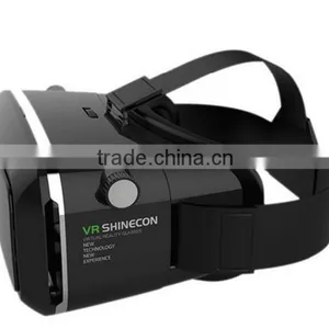 Vr Shinecon 3d Glasses For Pc Games/movies/xbox With Blue Tooth Remote Vr 3d Glasses Virtual Reality thumbnail-3