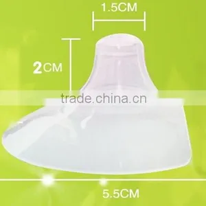 Arc-shaped Breast Shield Cover Breast Silicon Shield Protector Used to Cover the Nipples From Sore During the Breast Feeding thumbnail-3