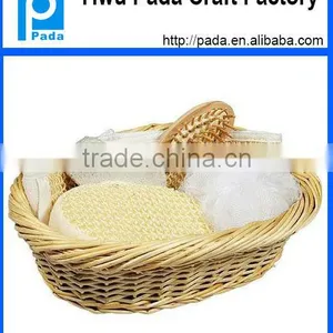 Luxury Bath Spa Gift Set in Wood Basket thumbnail-1