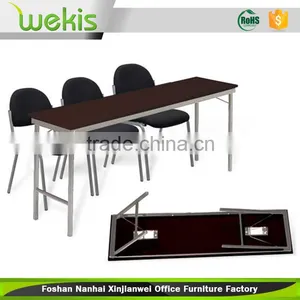 High Standard Modern Design Adjustable Aluminum Folding Table And Meeting Table thumbnail-1