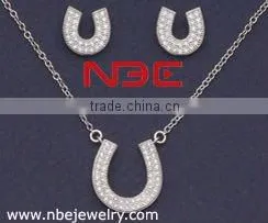 Factory Offer 925 Sterling Silver Jewelery Sets thumbnail-1